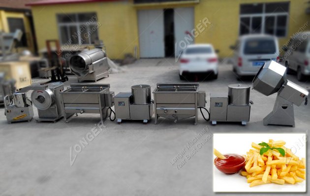 Small Scale French Fries Making Machines