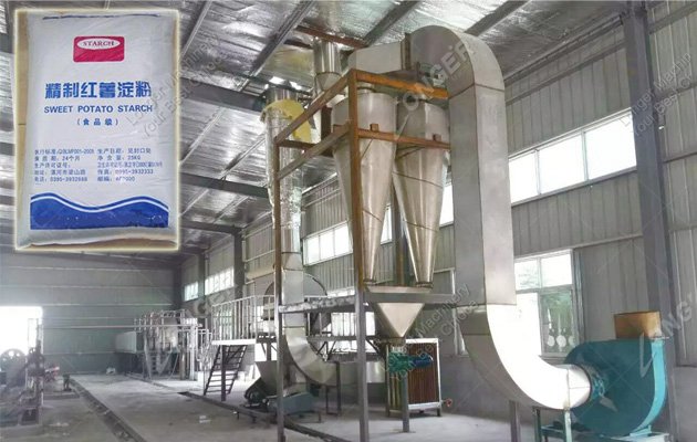 Commercial Sweet Potato Starch Processing Line