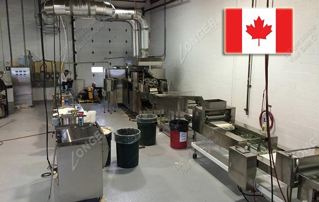 Wafer Biscuits Production Machines Sold To Canada