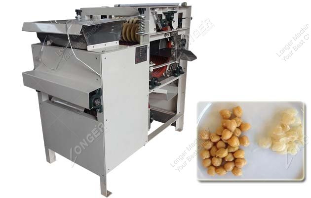 Soaked Chickpeas Chana Peeling Machine 150 KG Per Hour
