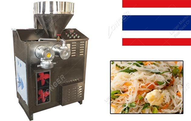 Rice Vermicelli Making and Packing Machine Sold to Thailand