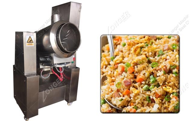 Commercial Fried Rice Frying Maker Machine China
