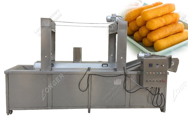Automatic Sorullitos de Maiz Deep Fryer and Making Machine
