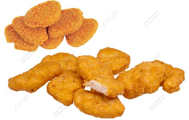 chicken nuggets flavoring machine