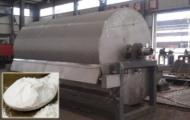 vacuum dehydrator in starch production line