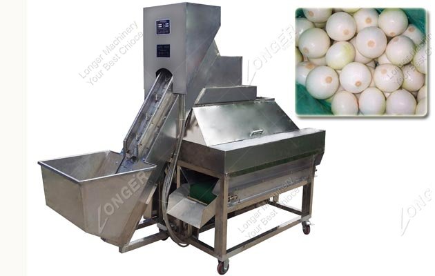 Automatic Onion Peeling Machine