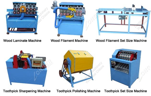 Wooden Toothpick Making Machine Line