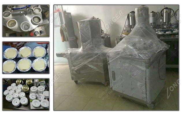 Egg Tart Pressing Machine Sold To Korea