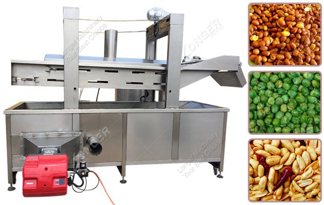 Continuous Snack Frying Machine