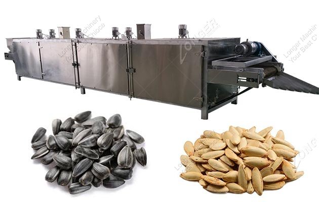 Automatic Sunflower Seed Roasting Machine for Sale