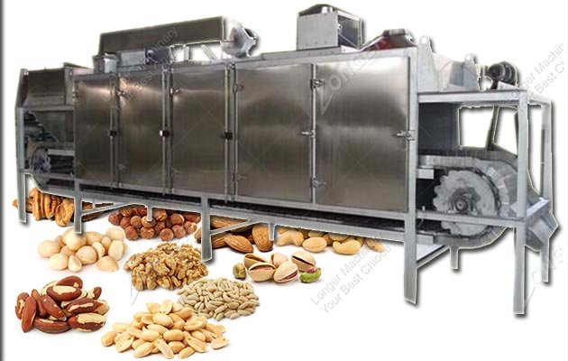 Continuous Nut Roasting Machine Supplier