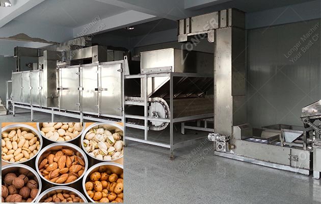 Continuous Dry Roasting Equipment for Sale