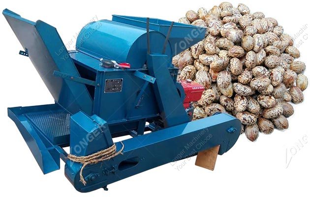 Automatic Castor Seed Shelling Machine for Sale