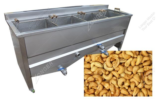Semi Automaic Cashew Nut Frying Machine Price