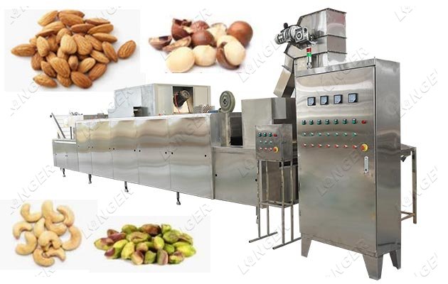  Electric Almond Nut Roasting Machine Supplier