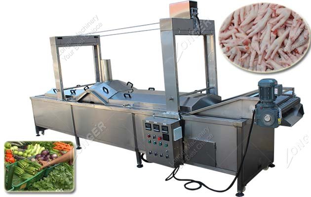 Chicken Feet Blanching Machine|Almond Blanching Machine