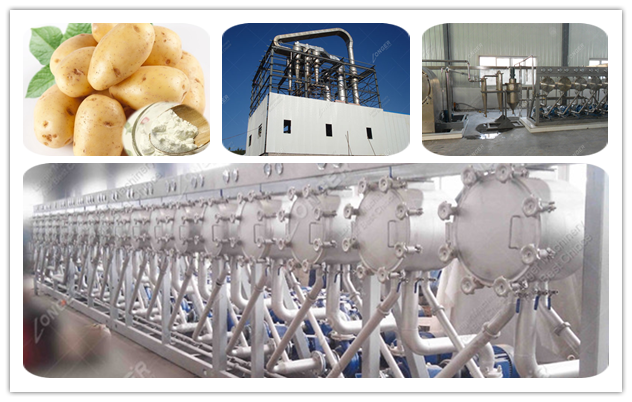 Potato Starch Processing Machine