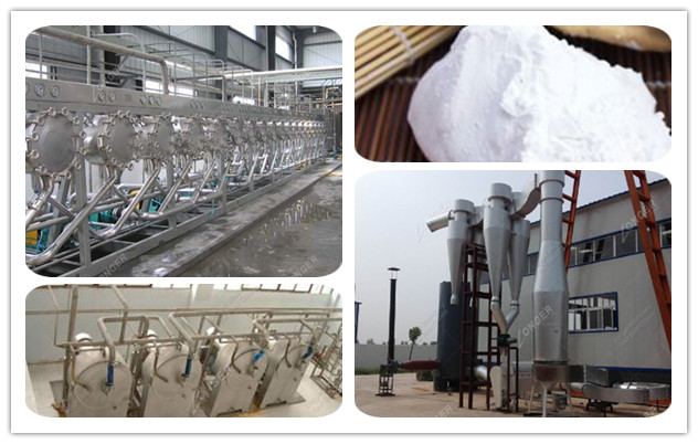 Cassava Starch Processing Machine