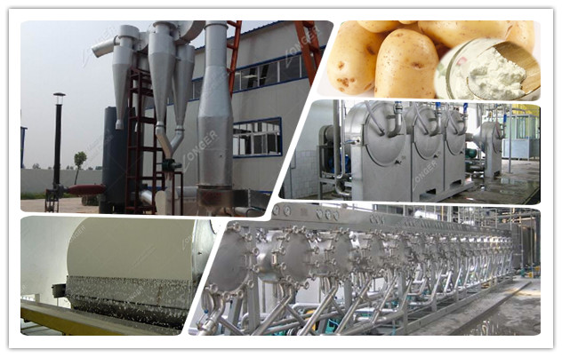 potato starch making machine