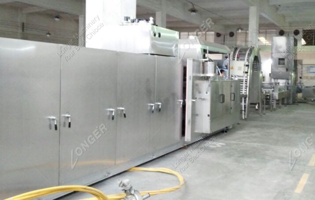 Machine For Making Wafer Biscuits