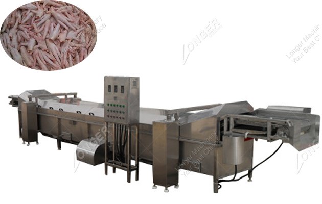 Chicken Feet Blanching Machine
