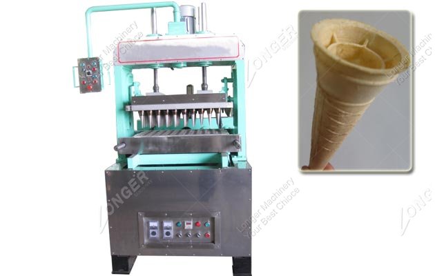 Automatic Wafer Cone Maker Machine