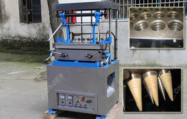 Wafer Ice Cream Cup Machine