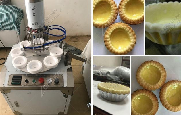 Egg Tart Skin Pressing Machine for Sale