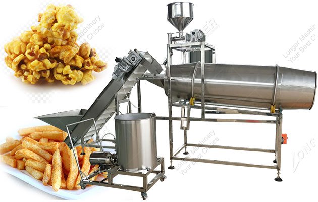 Drum Popcorn Flavoring Machine Price