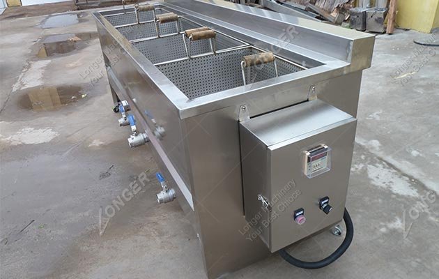 200 KG/H Almond Frying Machine Supplier