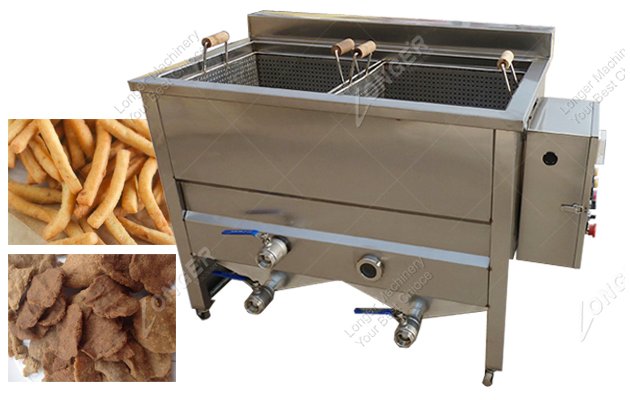 Two Tanks Kuli Kuli Frying Machine for Sale